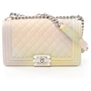 Chanel Leather Boy Chanel Shoulder Bag A67086
