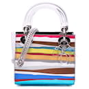 Dior White Wang Guangle Mini PVC Technical Fabric Lady Dior