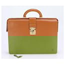 Louis Vuitton Epi Serviette Fermoir Zipangu Gold M54358 Leather Bag