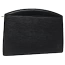 LOUIS VUITTON Epi Trousse Crete Pouch Black M48402 LV Auth 118247 - Louis Vuitton