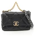 Chanel Lambskin 19 Matelasse Shoulder Bag AS1160