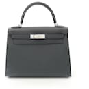 Hermes Vau Epsom Kelly 2way Bag 28 Stamp W (2024) - Hermès