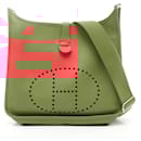 Hermes Taurillon Clemence Evelyne 3 Troika Shoulder Bag 056277CK Stamp R (2014) - Hermès