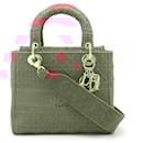 Christian Dior Canvas Lady D-Lite 2way Bag