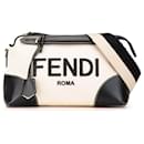 Fendi White Medium Canvas By The Way Satchel