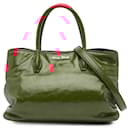 Miu Miu Red Leather Satchel