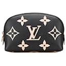 Louis Vuitton Black Bicolor Monogram Empreinte Giant Cosmetic Pouch