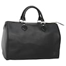 LOUIS VUITTON Epi Speedy 30 Hand Bag Noir Black M43002 LV Auth 117933 - Louis Vuitton