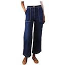Blue cropped jeans - size UK 8 - Autre Marque