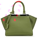 Fendi Red Mini Calfskin 3Jours Satchel