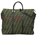 Fendi Brown Zucca Canvas Satchel