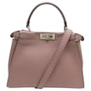 NEW FENDI PEEKABOO MEDIUM 8BN290 LEATHER SHOULDER BAG - Fendi