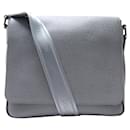 NEUF SAC A MAIN LOUIS VUITTON BESACE ROMAN PM BANDOULIERE CUIR TAIGA BAG - Louis Vuitton