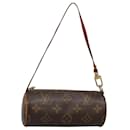 LOUIS VUITTON Monogram Papillon Pouch LV Auth BA1278 - Louis Vuitton