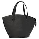 LOUIS VUITTON Epi Saint Jacques Shoulder Bag Black M50042 LV Auth 117622 - Louis Vuitton