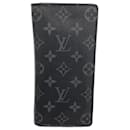 Louis Vuitton Long Wallet Monogram Eclipse Portefeuille Brazza M61697