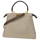 Fendi Zucca Peekaboo Handbag
