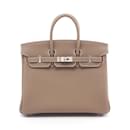 Sac à main Hermes Birkin 25 en cuir Togo - Hermès