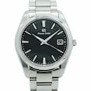 Seiko Grand 9F62-0AB0 Black Dial Men's Watch