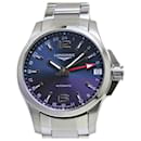 Longines Conquest GMT L3.687.4.99.6 Stainless Steel Men's Watch