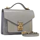 LOUIS VUITTON Vernis Monceau BB Hand Bag 2way Lila M90112 LV Auth 120203 - Louis Vuitton