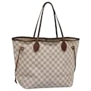 LOUIS VUITTON Damier Azur Neverfull MM Tote Bag N41605 LV Auth 116261 - Louis Vuitton