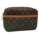 LOUIS VUITTON Monogram Compiegne 23 Clutch Bag M51847 LV Auth ep8631 - Louis Vuitton