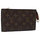 LOUIS VUITTON Monogram Bucket PM Accessory Pouch LV Auth 120082 - Louis Vuitton