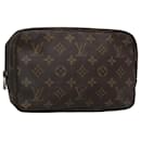 LOUIS VUITTON Monogram Trousse Toilette 23 Clutch Bag M47524 LV Auth 119399 - Louis Vuitton