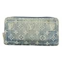Louis Vuitton Zippy Wallet in Monogram Denim