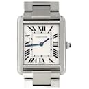 Cartier Tank Solo LM W5200014 Stainless Steel Quartz Watch