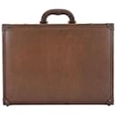 Gucci Brown Leather Attaché Case