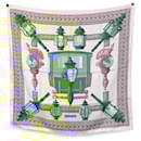 Hermes Paris Vintage Silk Scarf 1971 Feux de Route Caty Latham - Hermès