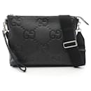 Gucci Jumbo GG Medium Leather Messenger Bag