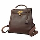 Hermes Backpack Daypack Kelly Ad GM Veau Gulliver - Hermès
