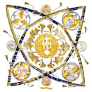 Hermes Silk Scarf in Pink Multicolor - Hermès