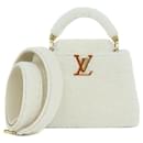 Louis Vuitton Capucines BB Shearling Leather Handbag
