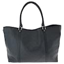 Gucci Guccissima Black Leather Tote Bag