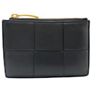 Bottega Veneta Intrecciato Black Leather Coin Purse