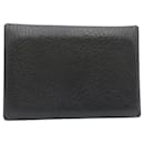 Hermes Calvi Duo Black Chevre Coin Purse - Hermès
