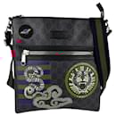 Gucci Black GG Supreme Shoulder Bag