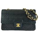 Chanel Lambskin Matelasse 2way Bag Coco Mark Turn Lock