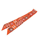 Hermes Twilly Kelly en Perles Scarf - Hermès