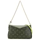 Louis Vuitton Brown Monogram Pallas Clutch