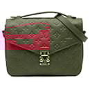 Louis Vuitton Red Monogram Empreinte Pochette Metis