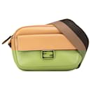 Fendi Brown Leather Baguette Camera Bag