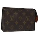 LOUIS VUITTON Monogram Poche Toilette 15 Pouch M47546 LV Auth am8106 - Louis Vuitton