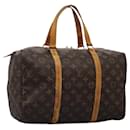 LOUIS VUITTON Monogram Sac Souple 35 Boston Bag M41626 LV Auth 120098 - Louis Vuitton