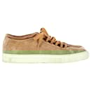 Common Projects Original Achilles Sneakers in Beige Suede - Autre Marque