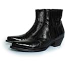 Saint Laurent, Lukas Eel leather boots